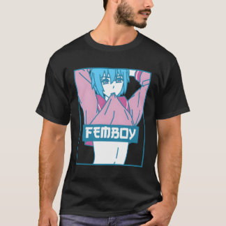 Fem Aesthetic Pastel Yaoi Anime Crossdressing T-Shirt