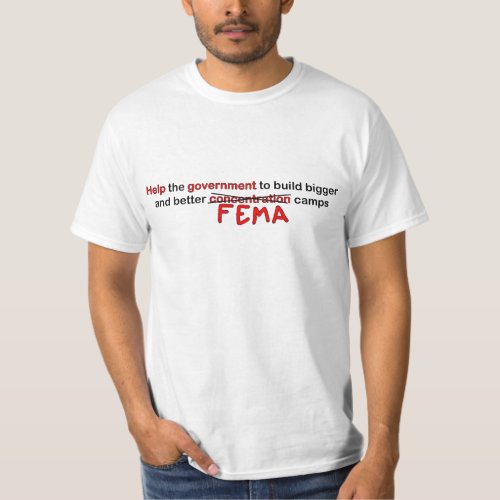 FEMA concentration camps T_Shirt