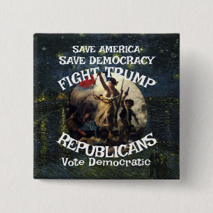 FEMA TSA TRUMPS FW EXPIRED VOTE ELECTION CAMPAIGN BUTTON