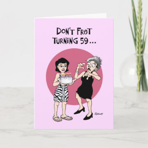 Female 59th Birthday Card