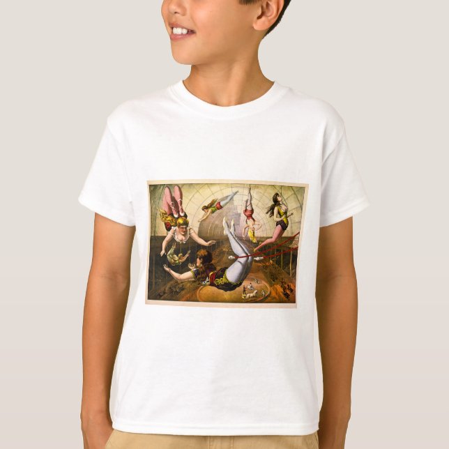 Female Acrobats 1890 T-Shirt (Front)
