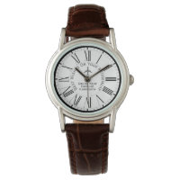 Female Airline Pilot or Cabin Crew Retirement Gift Watch