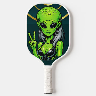 Female Alien Pickleball Paddle