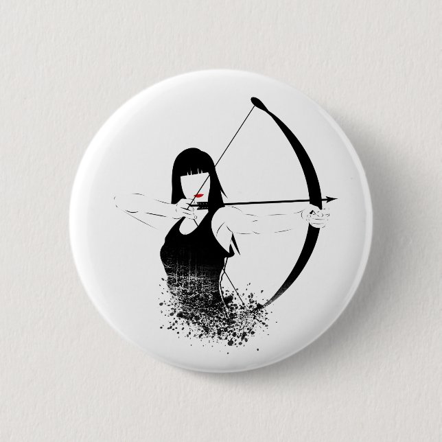 Female Archer Button (Front)