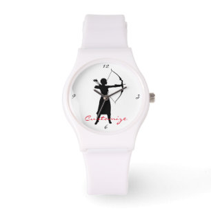 Female Archer Silhouette Thunder_Cove Watch