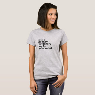 Female Artists T-Shirt