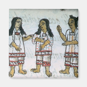 Female Aztec costumes Magnet