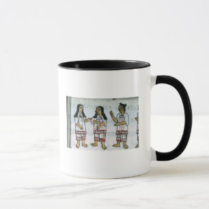 Female Aztec costumes Mug