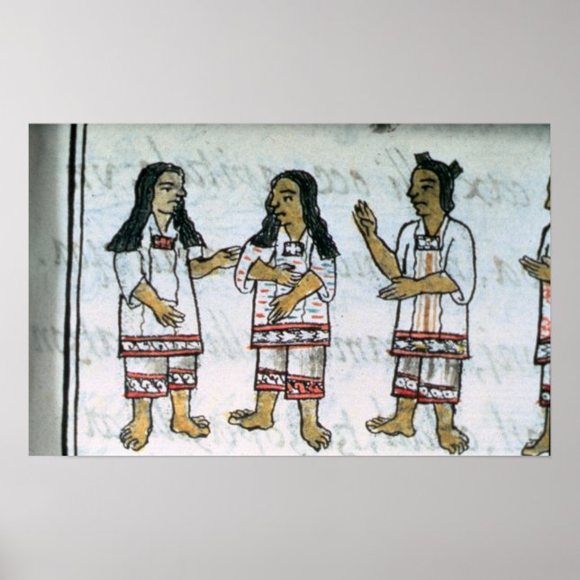 Female Aztec costumes Poster (Front)