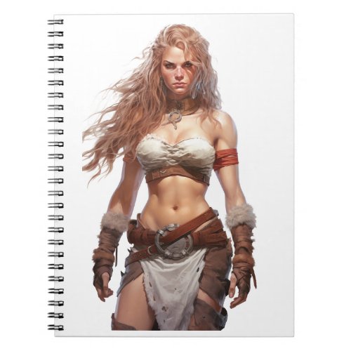 Female Barbarian Notebook