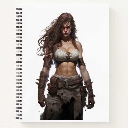 Female Barbarian Notebook