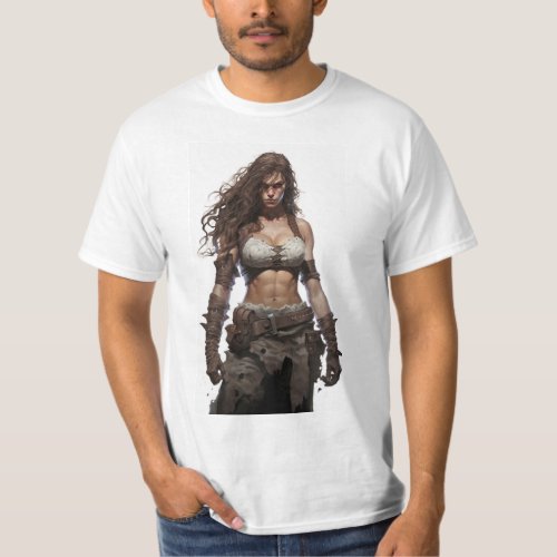 Female Barbarian T_Shirt