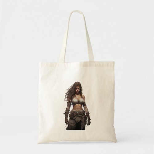 Female Barbarian Tote Bag