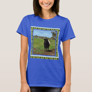 Female Belted Galloway Cow, T-Shirt