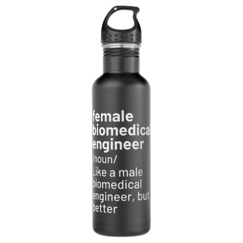 Female Biomedical Engineer Definition  Stainless Steel Water Bottle