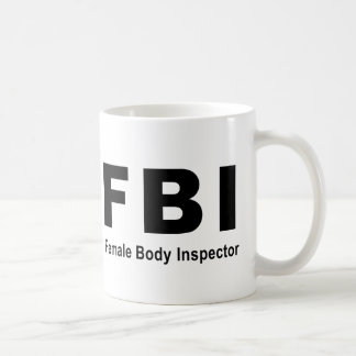 Female Body Inspector Coffee Mug