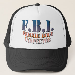 Female_Body_Inspector copy Trucker Hat
