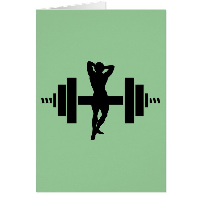 Female Bodybuilder Cards (Front)