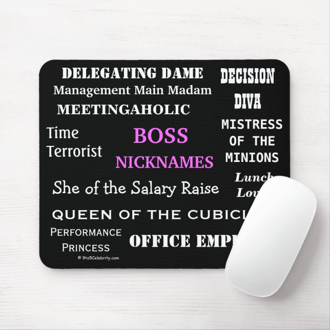Female Funny Code Names FEMALE BOSS Gift Idea Funny Boss Names