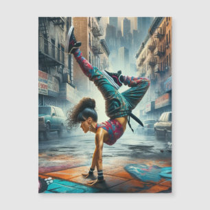 Female Breakdancer NYC – Urban B-Girl Art
