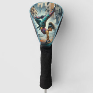 Female Breakdancer NYC – Urban B-Girl Art Golf Head Cover