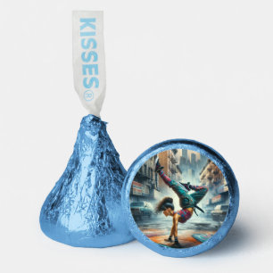 Female Breakdancer NYC – Urban B-Girl Art Hershey®'s Kisses®