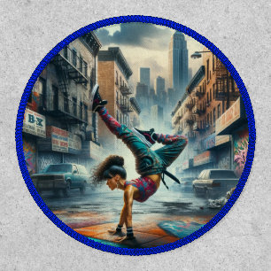 Female Breakdancer NYC – Urban B-Girl Art Patch
