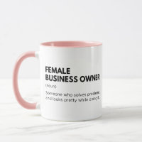 Female Business Owner Funny Entrepreneur Woman