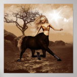 Female Centaur Posters