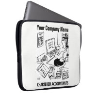 Female Chartered Accountant Laptop Sleeve