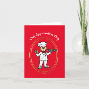Female Chef - Chef Appreciation Day Card