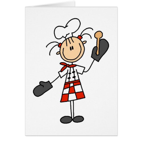 Female Chef with Oven Mitts Tshirts and Gifts