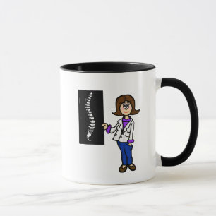 Female Chiropractor or Spinal Surgeon Mug