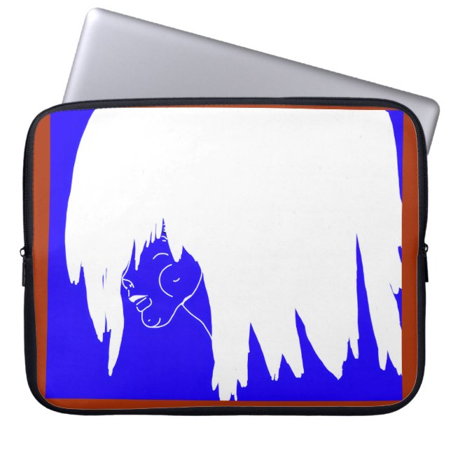 Female Cloud Spirit Laptop Sleeve (Front)