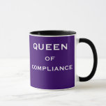 Female Compliance Officer Funny Special Name Gift Mug