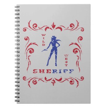 Female Cowgirl Notepad Notebook by LVMENES at Zazzle