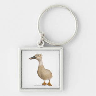 Female Crested Duck, 3 years old Keychain