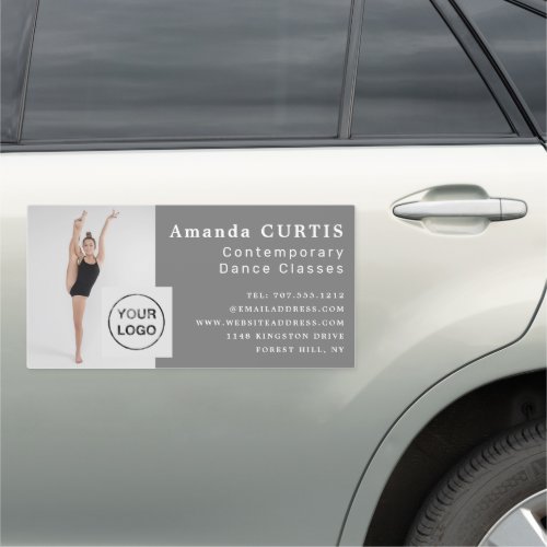 Female Dancer Dancing InstructorClasses Car Magnet