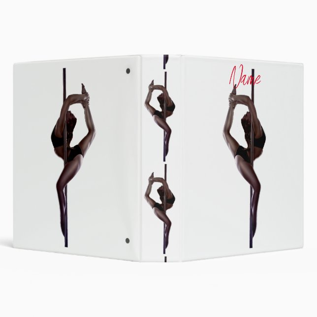 Female Dancer Thunder_Cove 3 Ring Binder (Background)