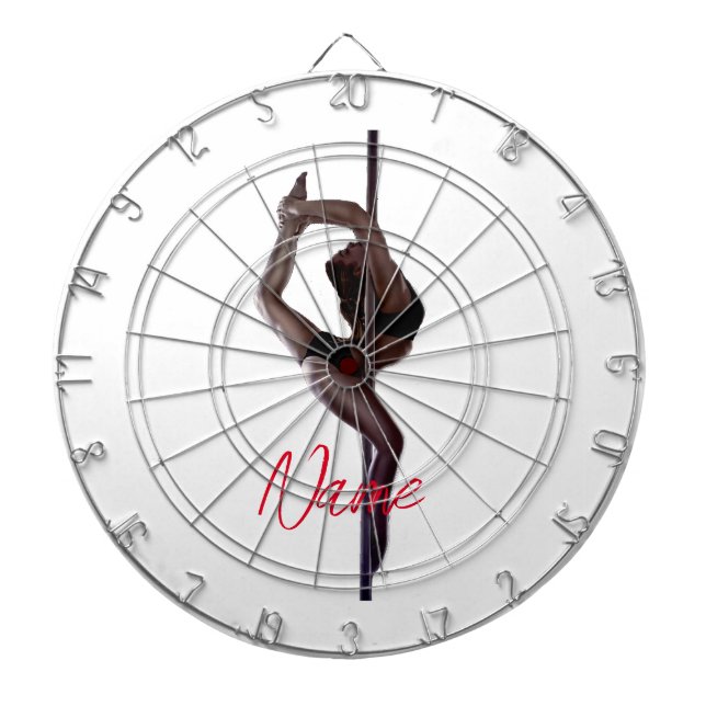 Female Dancer Thunder_Cove  Dart Board (Front)