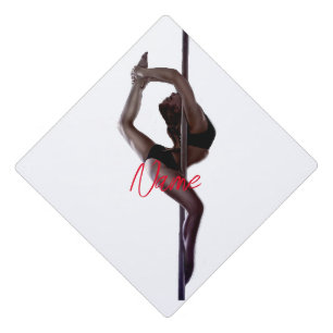 Female Dancer Thunder_Cove Graduation Cap Topper