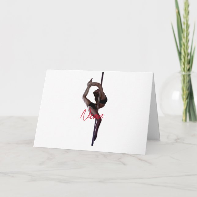 Female Dancer Thunder_Cove  Holiday Card (Front)