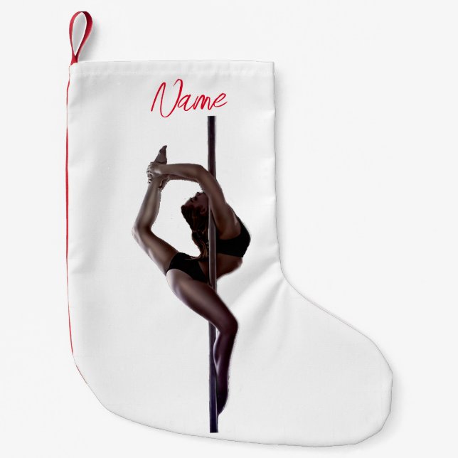 Female Dancer Thunder_Cove Small Christmas Stocking (Front)