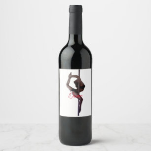Female Dancer Thunder_Cove Wine Label