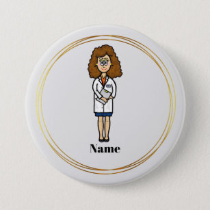 Female Doctor Name Button