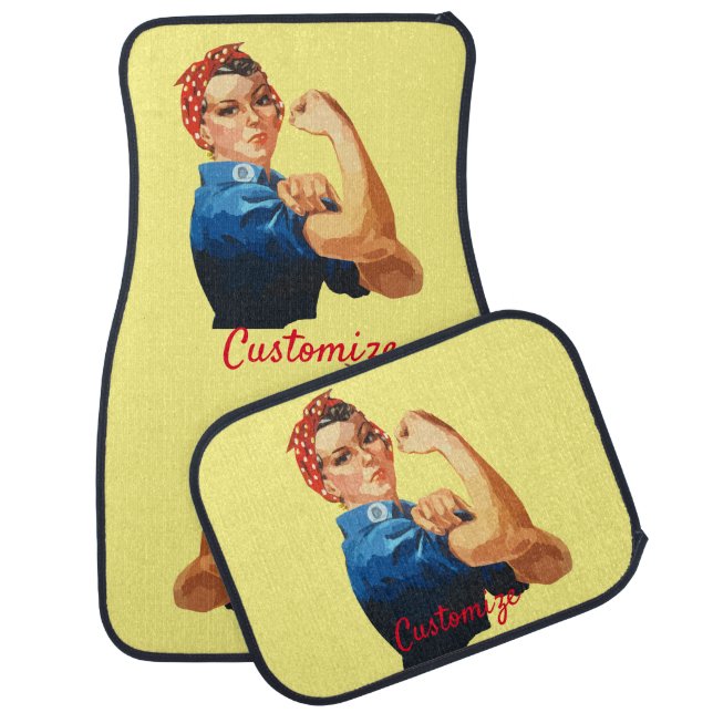 Female Empowerment Thunder_Cove Car Floor Mat (Set)