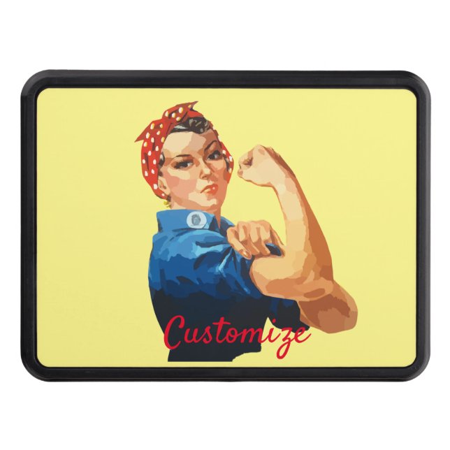 Female Empowerment Thunder_Cove Hitch Cover (Front)