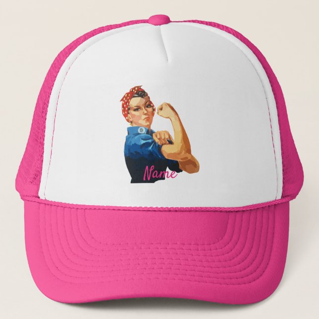 Female Empowerment Thunder_Cove Trucker Hat (Front)
