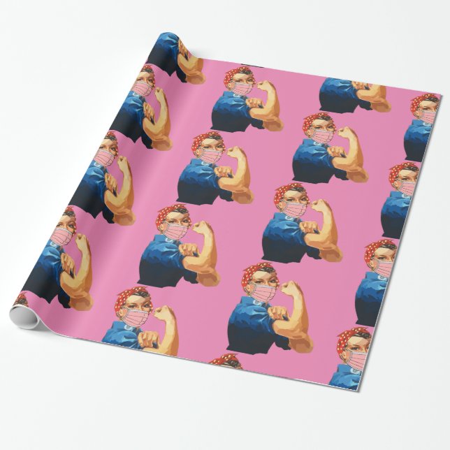 Female Empowerment Thunder_Cove Wrapping Paper (Unrolled)