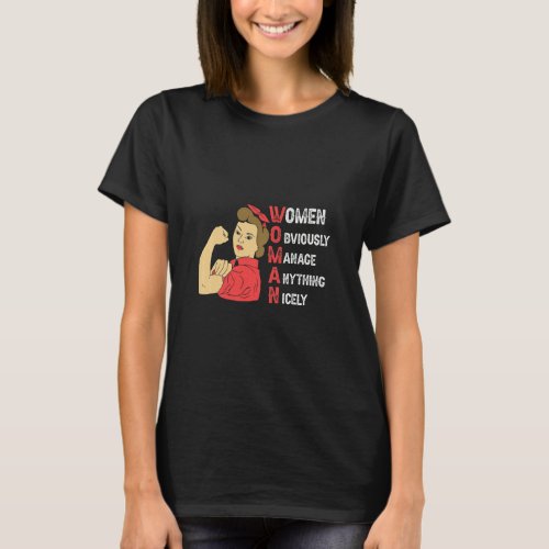 Female Empowerment  Women Power Feminism  T_Shirt